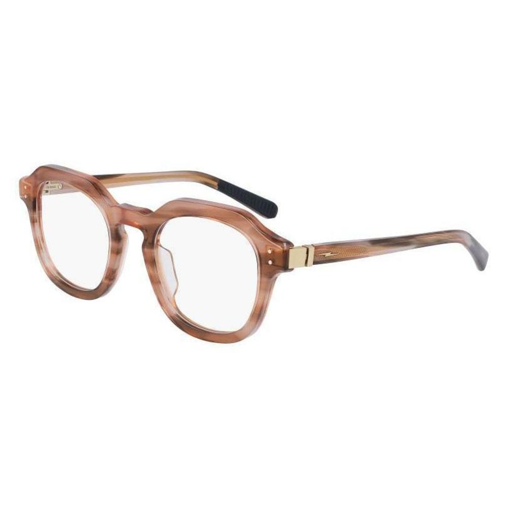 New SHINOLA by Flexon SH-15001 690 Mink Horn Eyeglasses 50/22/145 - Picture 1 of 4